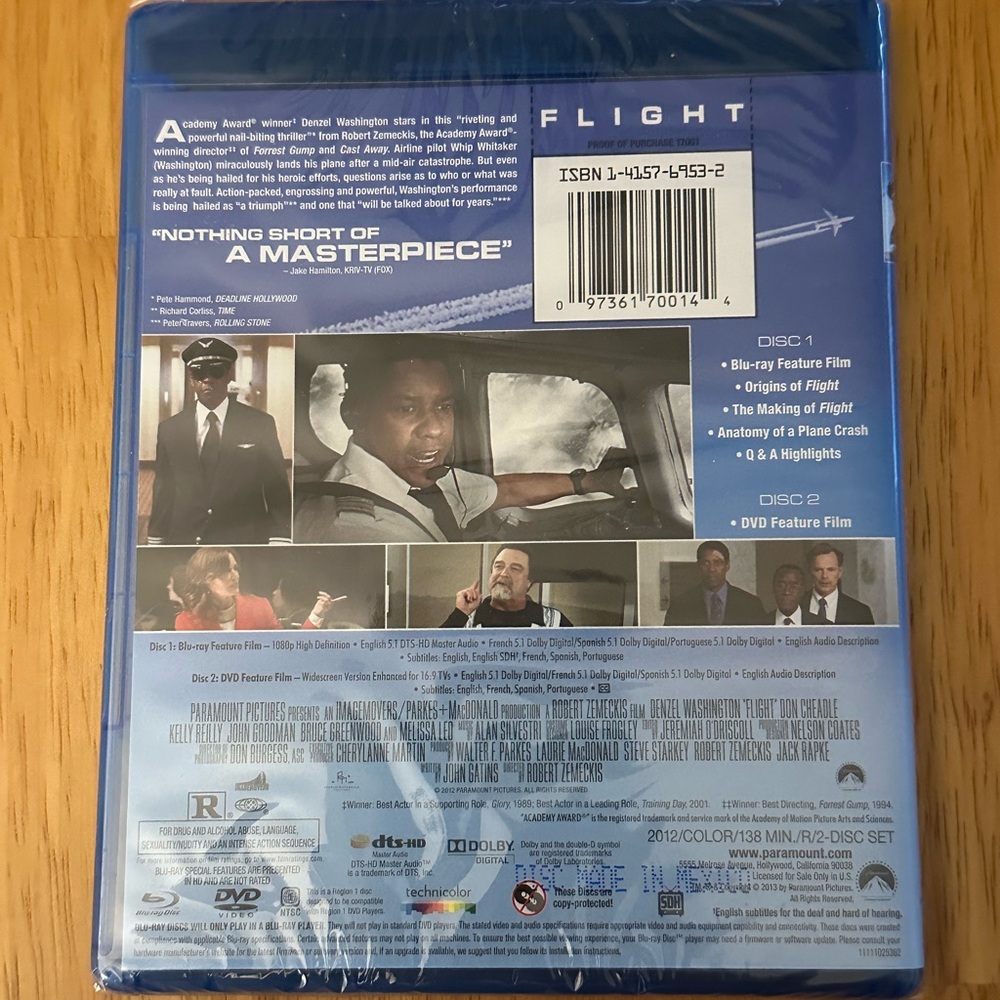 Flight Blu-Ray - Picture 2 of 2